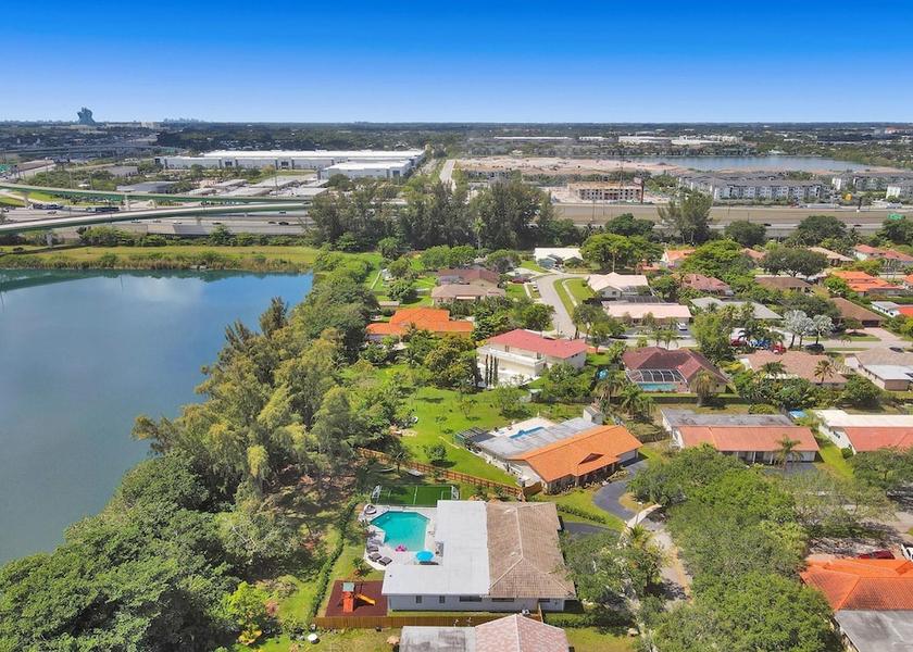 Florida Plantation Aerial View