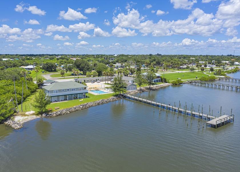 Florida Sebastian Aerial View