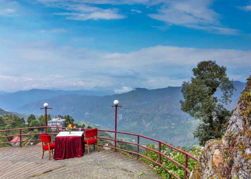 Uttarakhand Mussoorie Hotel View