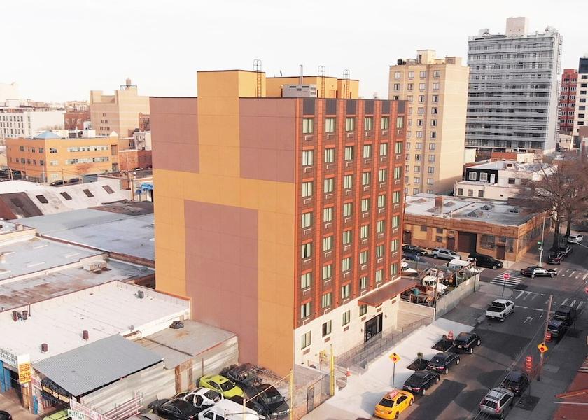New York Long Island City Exterior Detail