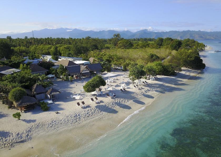West Nusa Tenggara Gili Meno Aerial view