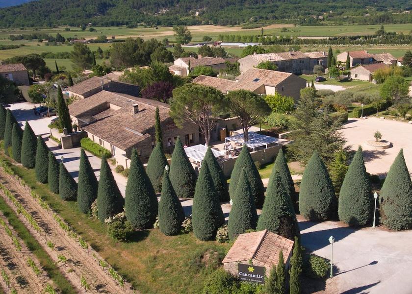 Provence-Alpes-Côte d'Azur Gordes Aerial View