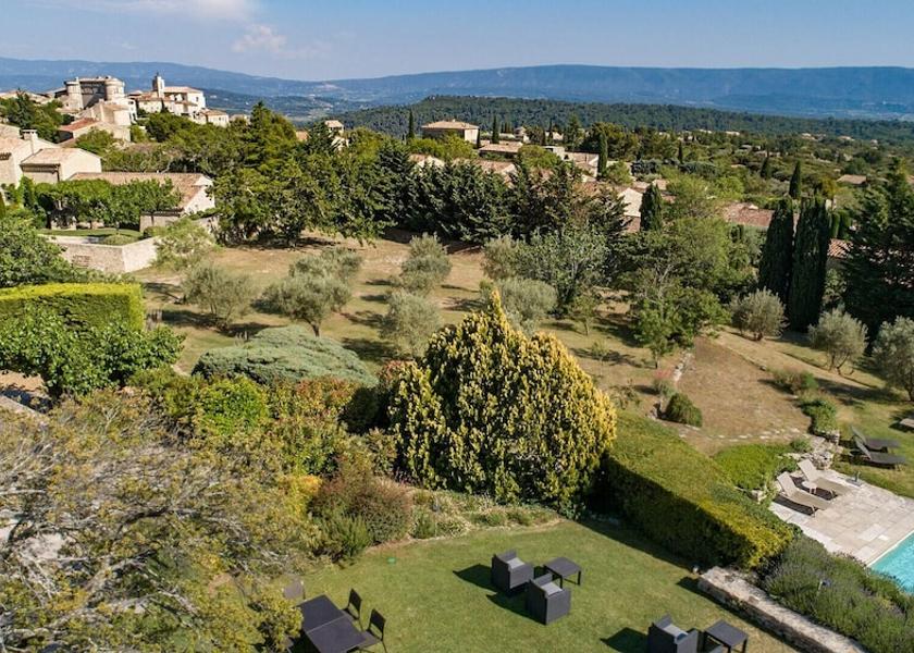 Provence-Alpes-Côte d'Azur Gordes Aerial View