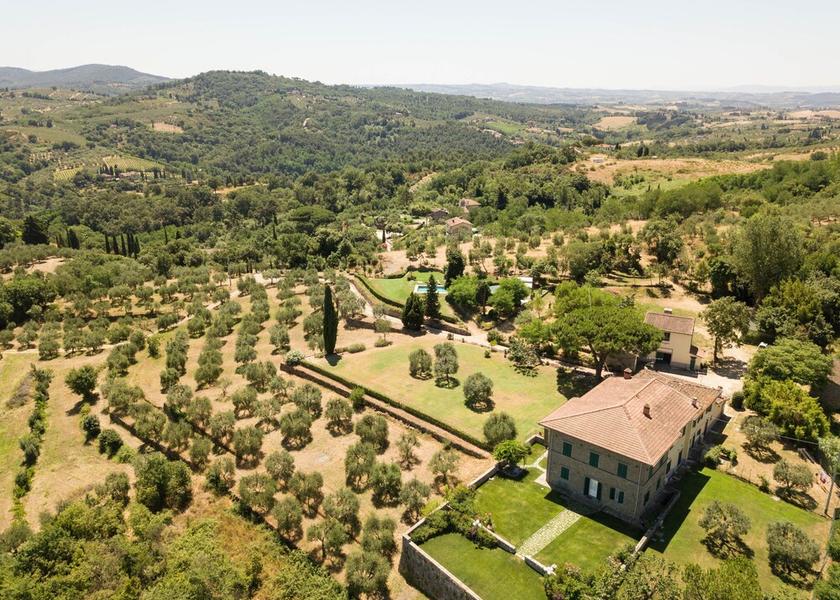 Tuscany Lastra a Signa Aerial View