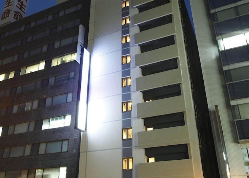 Shimane Matsue Front of property - evening/night