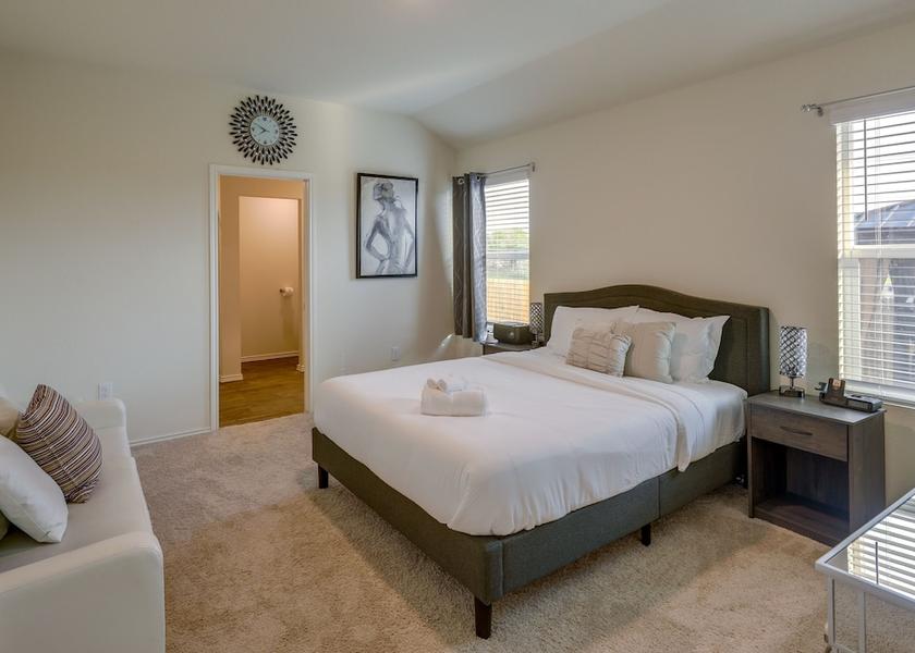 Texas Manor Interior Entrance