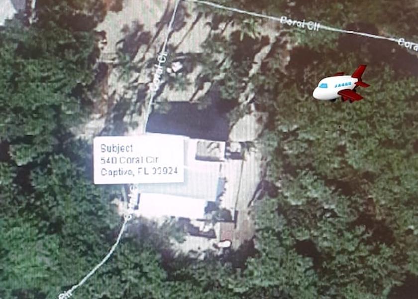 Florida Captiva Aerial View