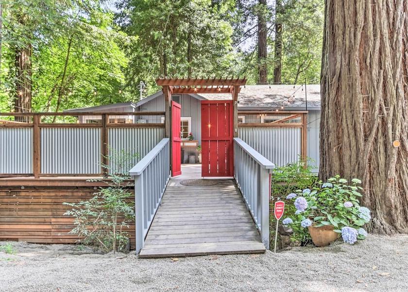California Guerneville Interior Entrance