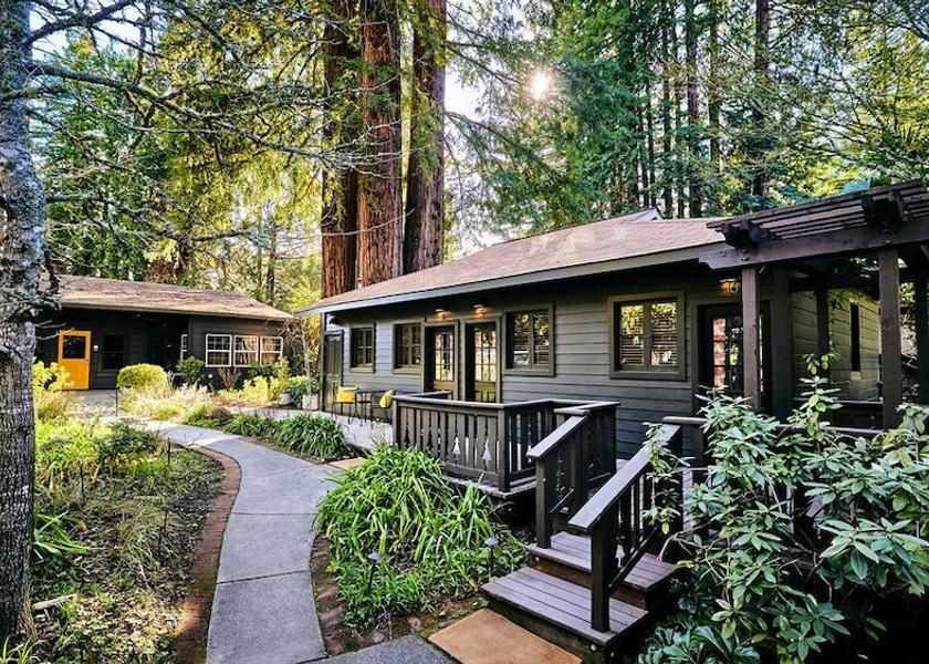 California Guerneville Exterior Detail