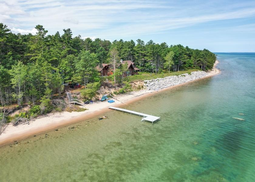 Michigan Cheboygan Interior Entrance