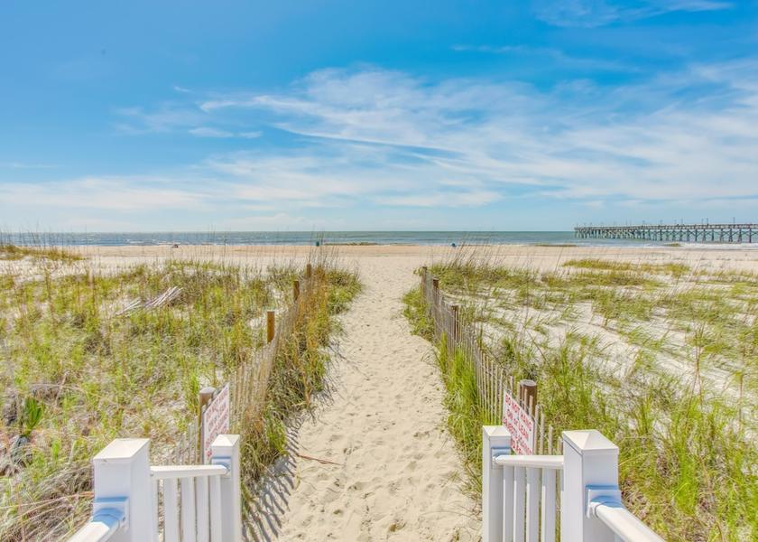 North Carolina Ocean Isle Beach Interior Entrance