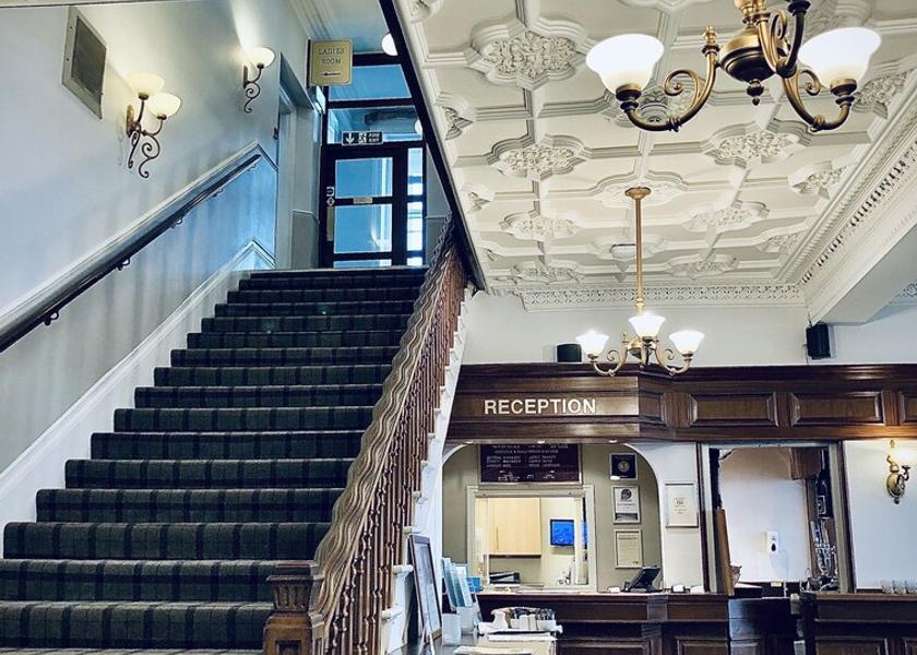 England Morecambe Reception