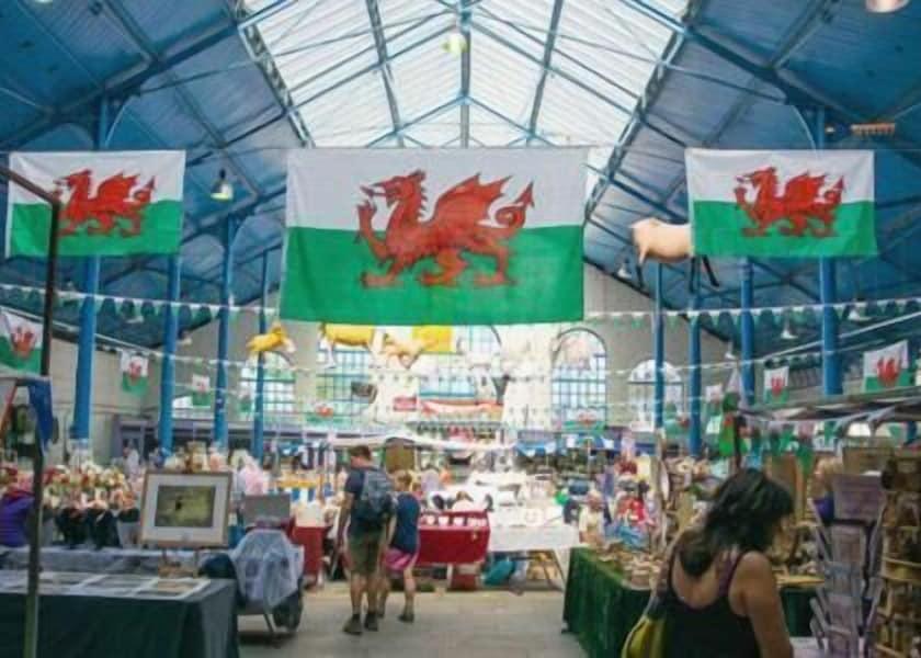 Wales Abergavenny Gift Shop