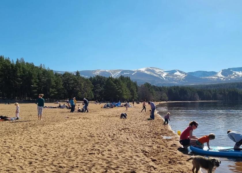 Scotland Aberlour Beach