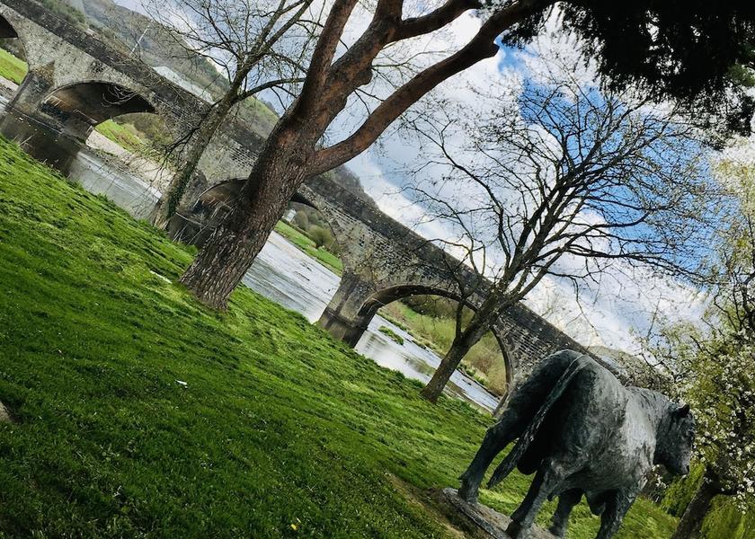 Wales Builth Wells View from Property
