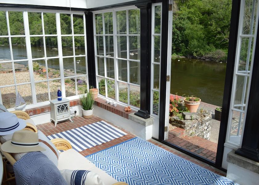 Wales Builth Wells View from Property