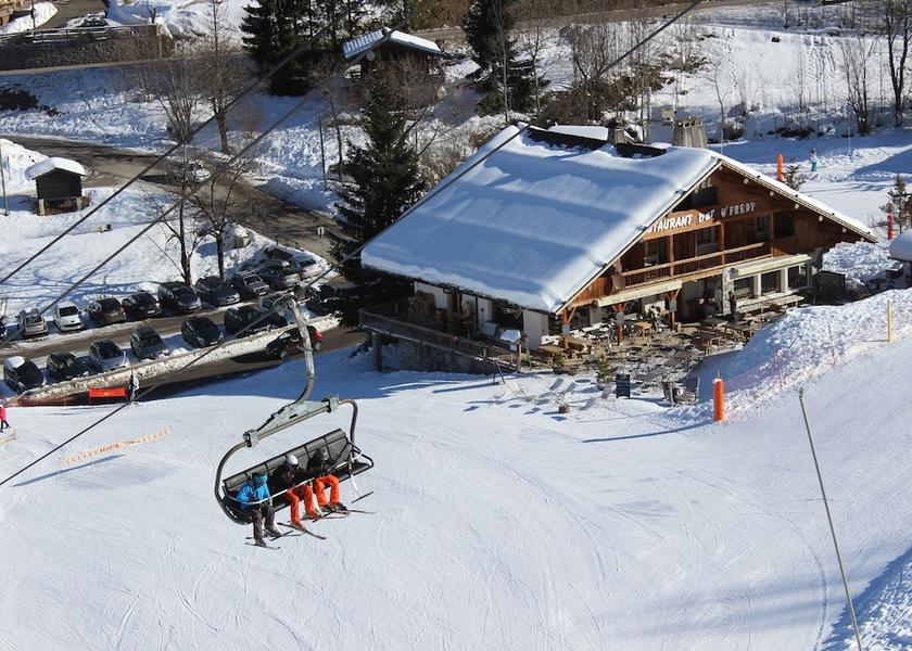 Auvergne-Rhone-Alpes La Clusaz Aerial View