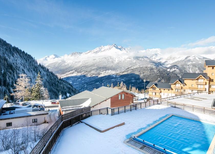 Auvergne-Rhone-Alpes Modane Aerial View