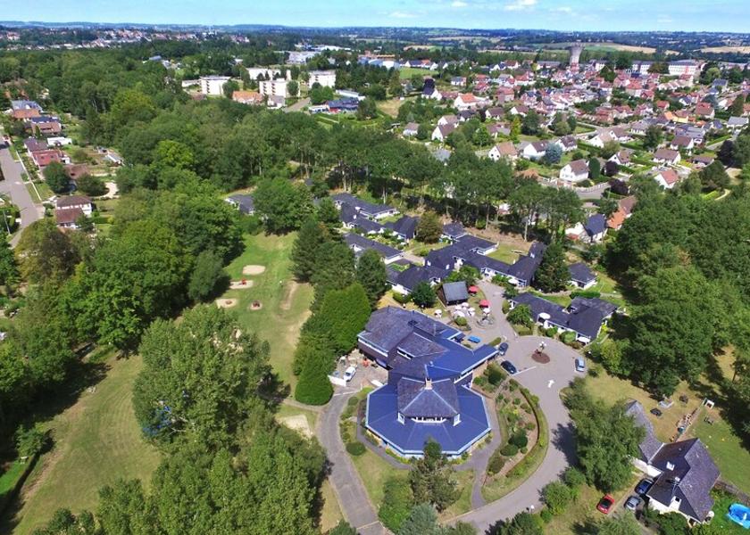 Normandy Forges-les-Eaux Aerial view