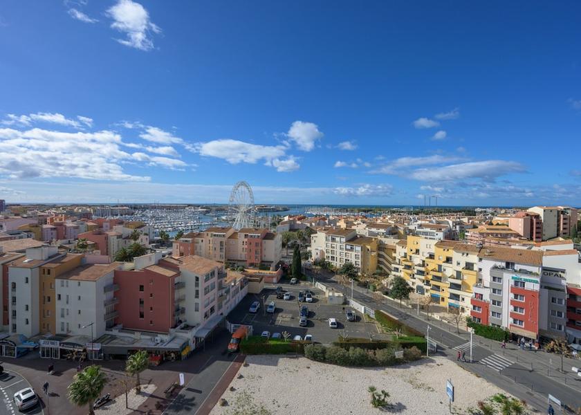 Occitanie Agde Aerial View