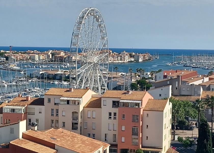 Occitanie Agde Aerial View