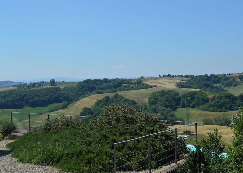 Tuscany Asciano View from Property