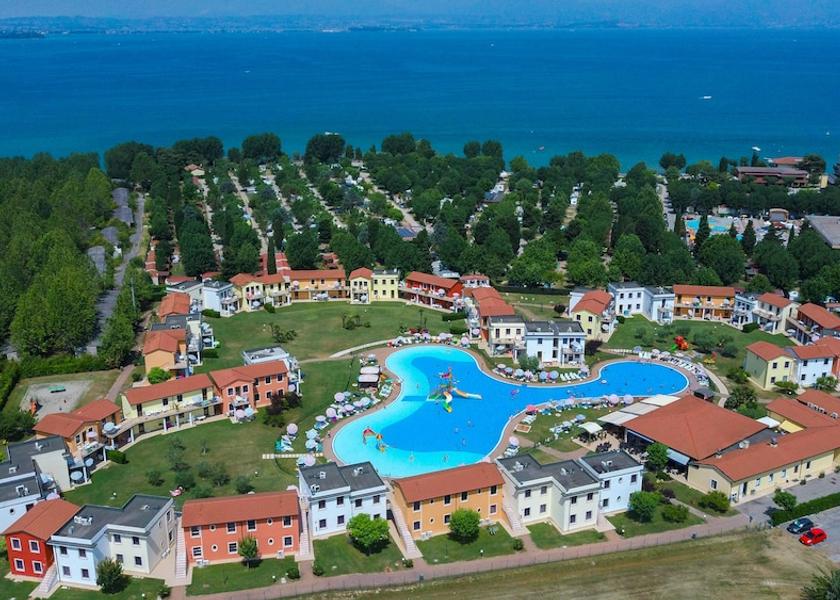 Veneto Castelnuovo del Garda Aerial View