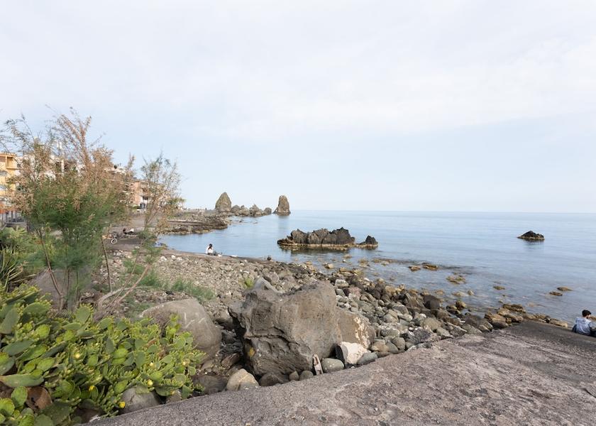 Sicily Aci Castello View from Property