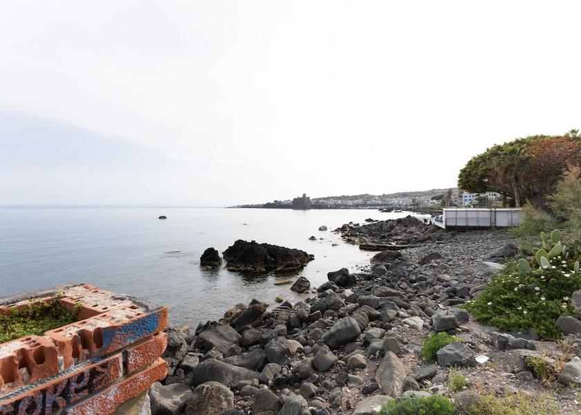 Sicily Aci Castello Exterior Detail