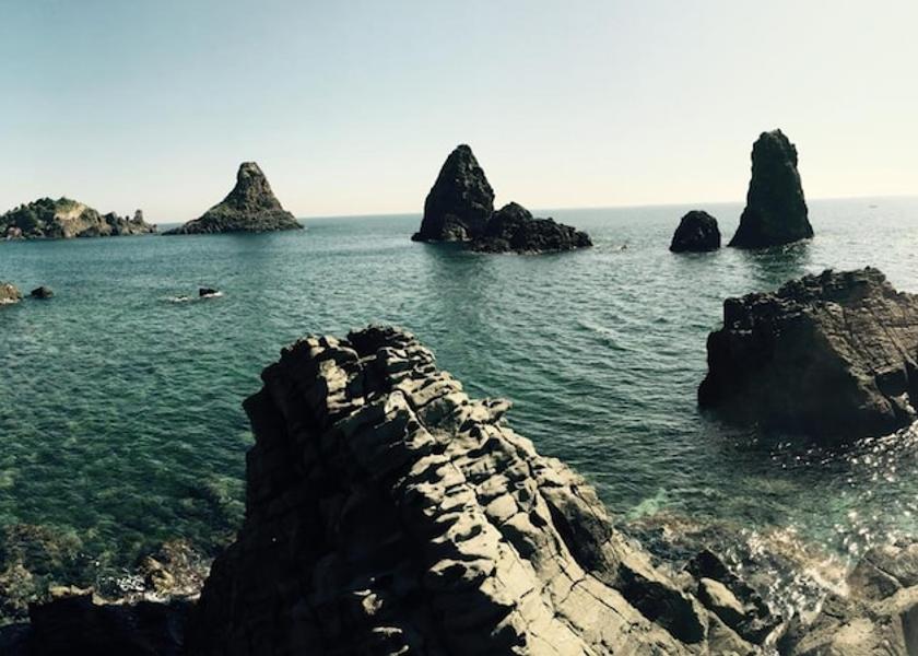 Sicily Aci Castello Beach