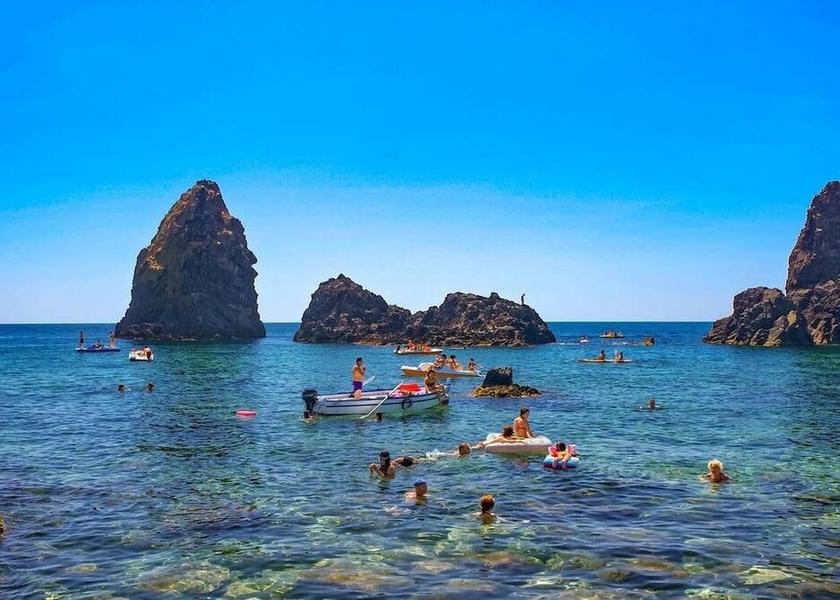 Sicily Aci Castello Exterior Detail