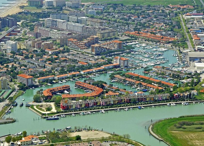 Veneto Caorle Aerial View