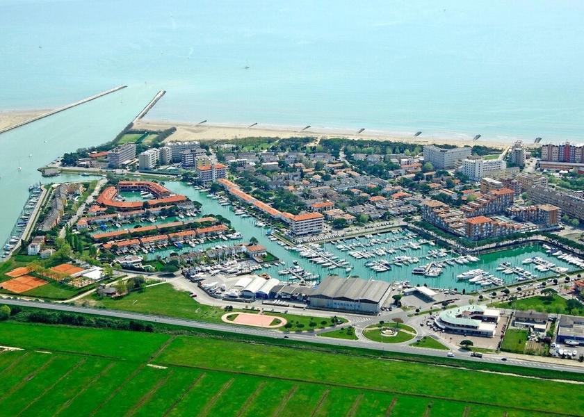Veneto Caorle Aerial View