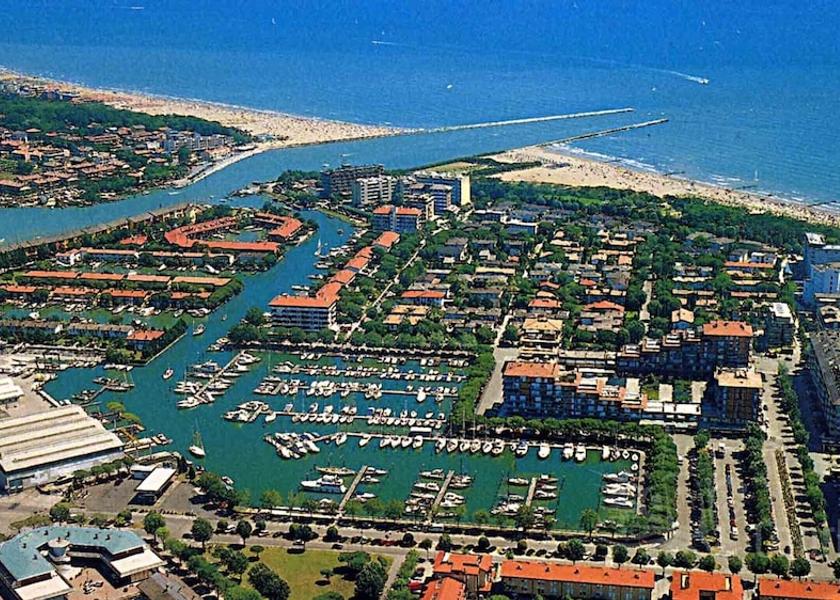 Veneto Caorle Aerial View