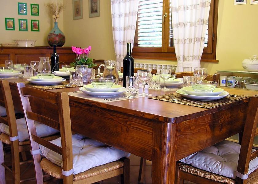 Tuscany Loro Ciuffenna Dining Area
