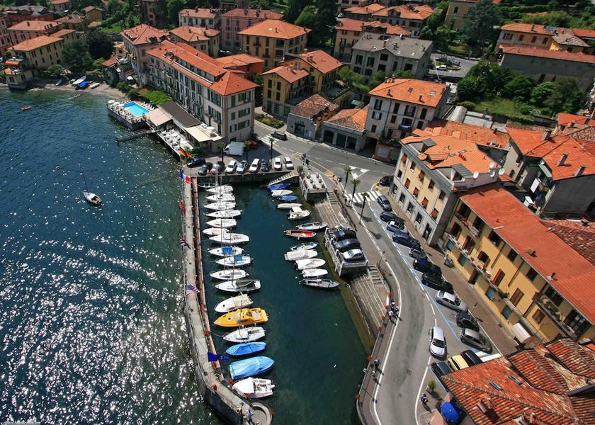 Lombardy Menaggio Aerial view