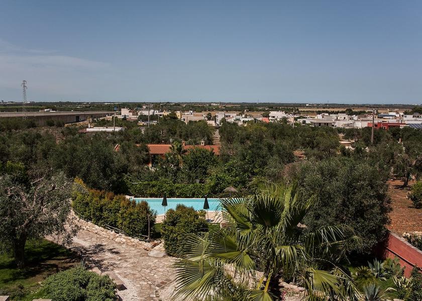Puglia Galatina Aerial View