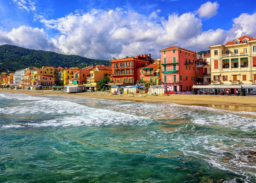 Liguria Alassio Exterior Detail