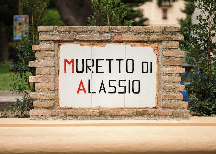 Liguria Alassio Exterior Detail