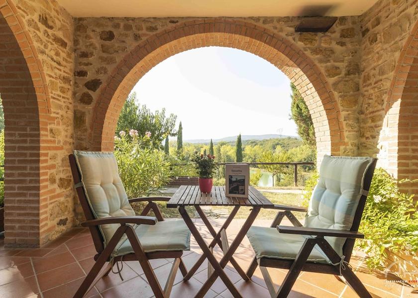 Tuscany Sassetta Terrace