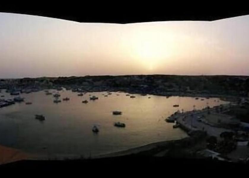 Sicily Lampedusa Aerial View