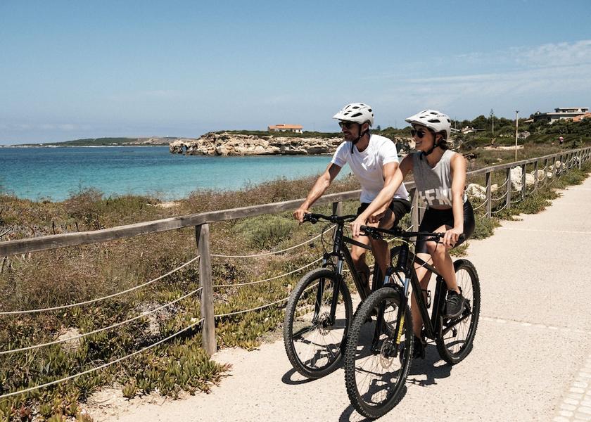 Sardinia Narbolia Bicycling