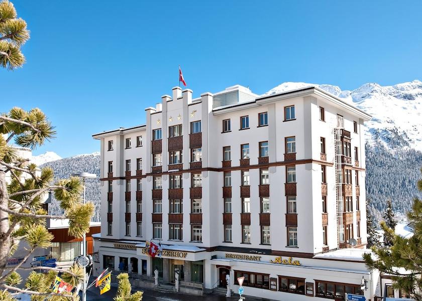 Graubuenden St. Moritz Facade