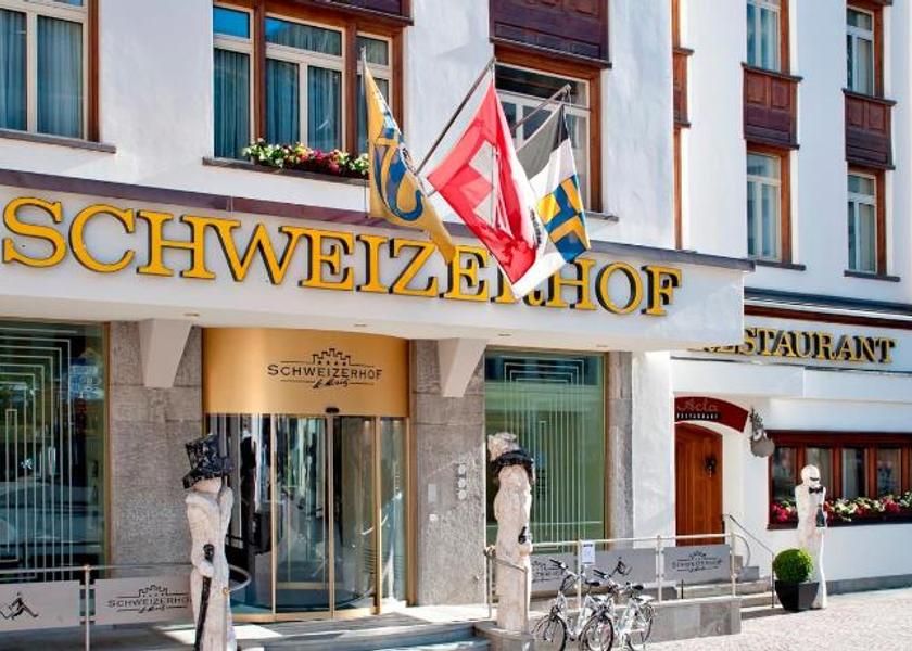 Graubünden St. Moritz Entrance