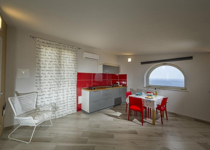 Sicily Castellammare Del Golfo Dining Area