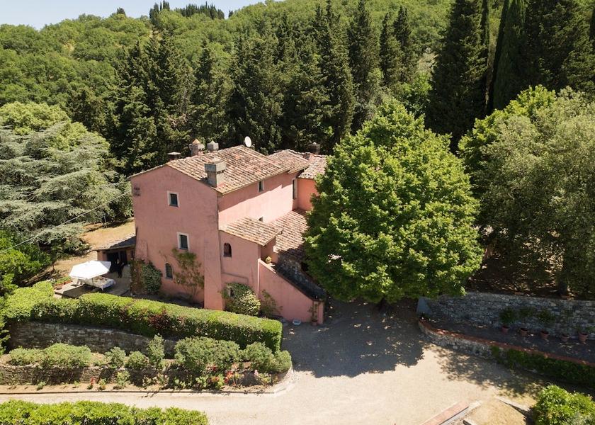 Tuscany Bagno A Ripoli Aerial View