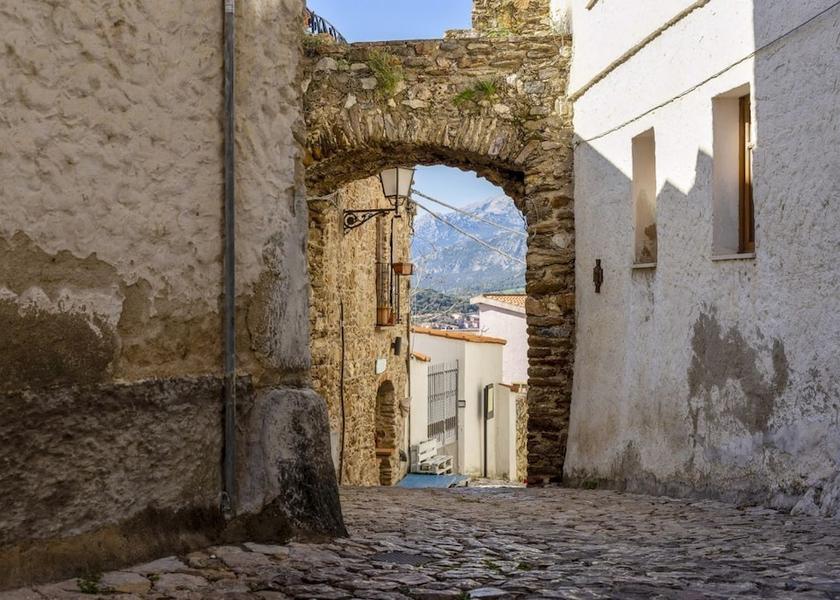 Sardinia Posada City View from Property