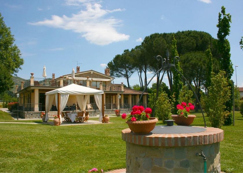 Tuscany Castiglion Fiorentino Garden