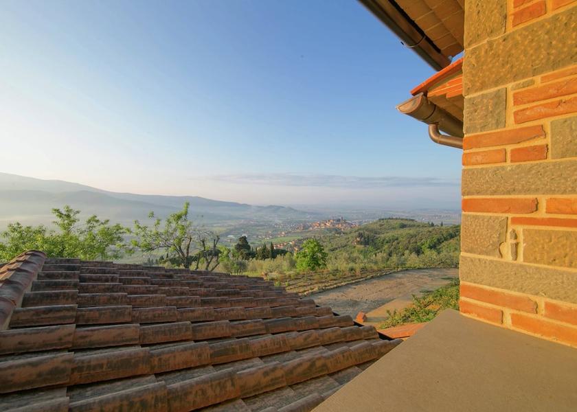 Tuscany Castiglion Fiorentino View from Property