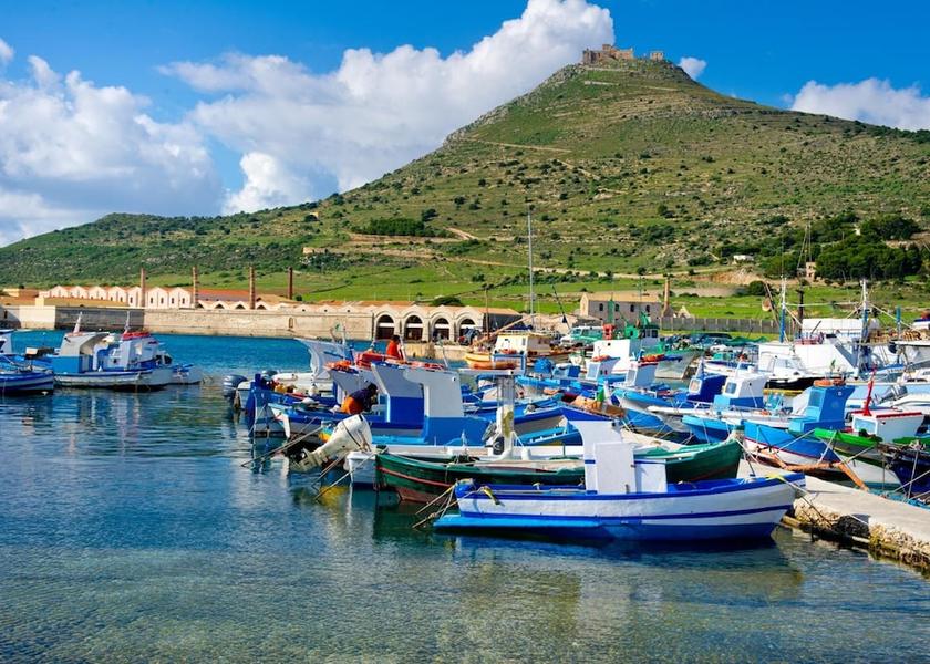 Sicily Favignana Lake